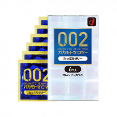 okomoto岡本 0.02超薄果凍安全套避孕套 6個裝