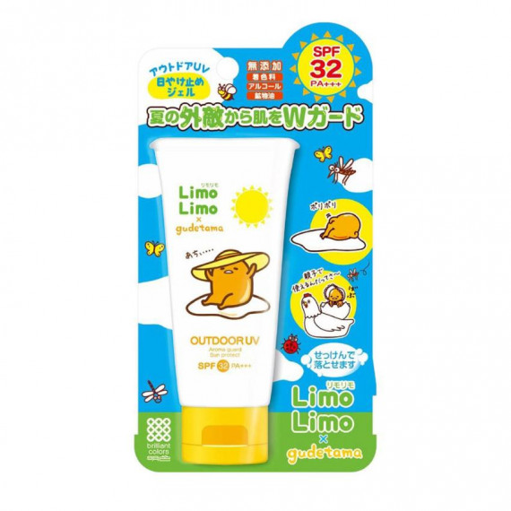 Limo Limo 防曬防蚊二合一乳液 SPF32 PA+++ (蛋黃哥特別版) 50g