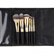 ATTIRER Makeup Face & Eye Brush Set 全面化妝掃套裝6支連化妝包