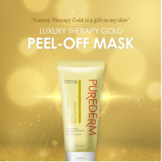 Purederm Luxury Therapy Gold Peel-Off Mask 100g (24K 金流沙撕除式金箔面膜 100g【平行進口】)