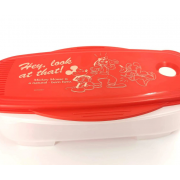 日本Skater 米奇老鼠 微波爐煮意大利麵盒 (Mickey/Red/14x29x9.5cm / 1500ml)