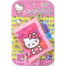 Hello Kitty 扭蛋嬰兒毛巾 Size 8.5*18.5cm