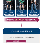 日本Nebio Shield Pit 幼兒汽車安全椅