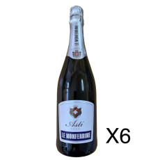 Araldica Le Monferrine Asti Spumante DOCG 750 ml x 6 Bottles