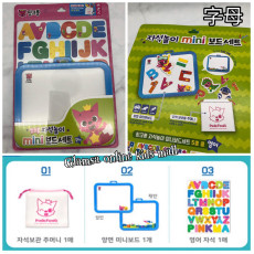 韓國 PINK FONG小白板連磁石