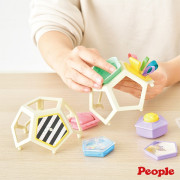 日本PEOPLE五感刺激洞洞球玩具 