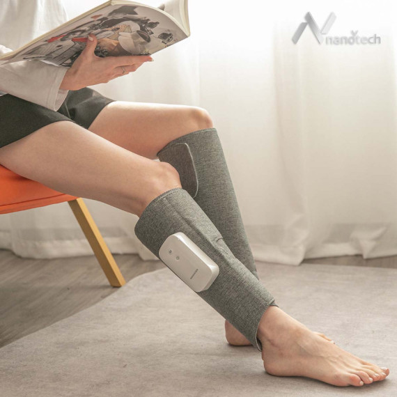NanoTech 腿部按摩器 (1對︱兩隻) 香港行貨/一年保養/氣壓+按摩+熱敷 / 全自動揉捏 / 電動加熱 / 氣壓理療 / 疏通經絡 / 肌肉放鬆 