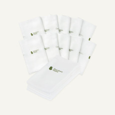韓國製造Bamboo bebe - 竹纖維王牌超柔滑紗巾-10塊裝(KRBA105)