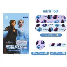 Disney - 迪士尼冰雪奇緣 基本款混合型膠布16片 (韓國製造)