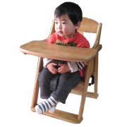 日本澤田木工所出品可摺式木餐椅
