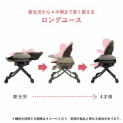 ‍日本Combi X Babiesrus限定 Simplight兩用餐搖椅